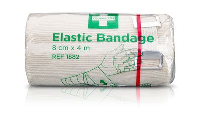 1882 CEDERROTH ELASTINEN TUKISIDE 8 cm x 4 m 1882 CEDERROTH ELASTINEN TUKISIDE 8 cm x 4 m