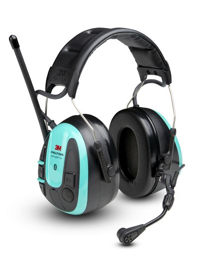 PELTOR WS ALERT XP+ BLUETOOTH MRX21A2WS7 headset, turkoosi PELTOR WS ALERT XP+ BLUETOOTH MRX21A2WS7 headset, turkoosi
