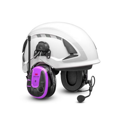 PELTOR WS ALERT XPI+ BLUETOOTH MRX21AP3EWS7 kypäräk. headset, violetti PELTOR WS ALERT XPI+ BLUETOOTH MRX21AP3EWS7 kypäräk. headset, violetti