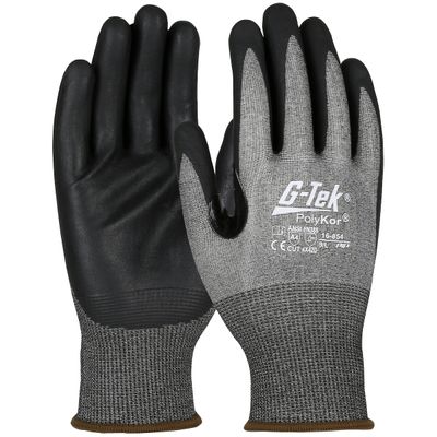 G-TEK POLYKOR 16-854 viiltosuojakäsine luokka D, gauge 18