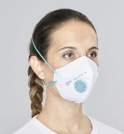 BLS O2 522V FFP2 NR, venttiilimalli