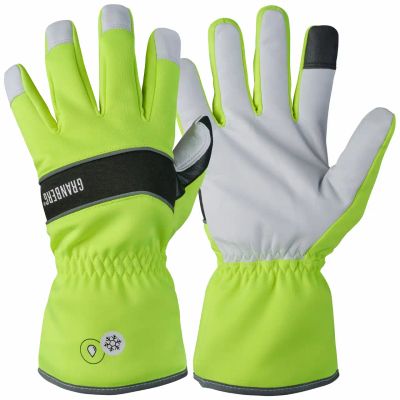TALVIKÄSINE GRANBERG 113.1055 vuohennahkaa, vedenpitävä HI VIZ