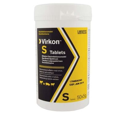 Virkon S desinfiointiaine 50 x 5 g