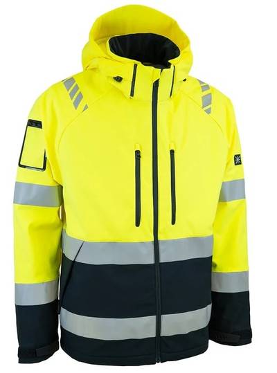 Talvitakki Dimex Turva Hi Vis softshelltakki 6202Y 