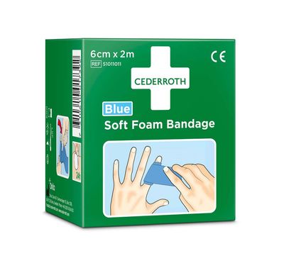 CEDERROTH 51011011 SOFT 6 cm x 2 m laastari