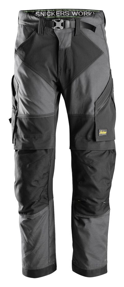 TYÖHOUSUT SNICKERS FLEXIWORK 6903 5804 musta/harmaa