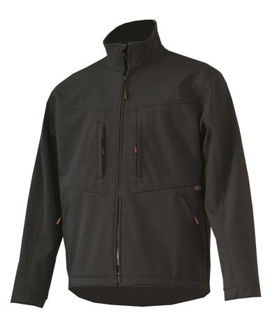 SOFTSHELL-TAKKI ATEX 7655 MUSTA, vettähylkivä SOFTSHELL-TAKKI ATEX 7655 MUSTA, vettähylkivä