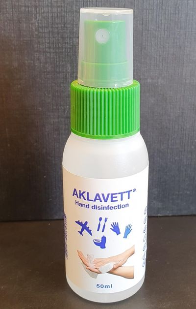 97210 AKLAVETT DESINFIOINTISPRAY 50 ml