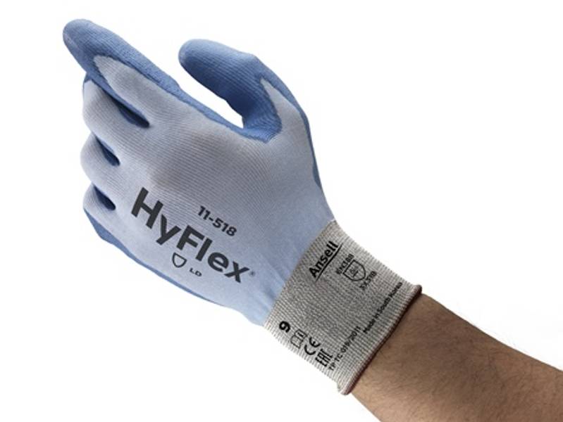 Ansell HyFlex 11-518, ihoystävällinen, luokka 3 - Multisafe.fi