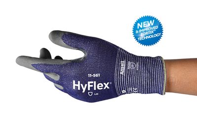 Ansell HyFlex 11-561 viiltosuojakäsine luokka C, FORTIX™-nitriilipinnoite Ansell HyFlex 11-561 viiltosuojakäsine luokka C, FORTIX™-nitriilipinnoite