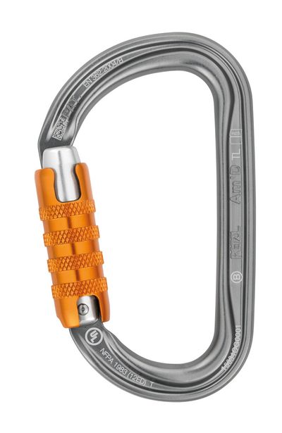 PETZL Am'D Triact-lock sulkurengas, kääntölukitus, alumiinia, aukeama 24 mm PETZL Am'D Triact-lock sulkurengas, kääntölukitus, alumiinia, aukeama 24 mm