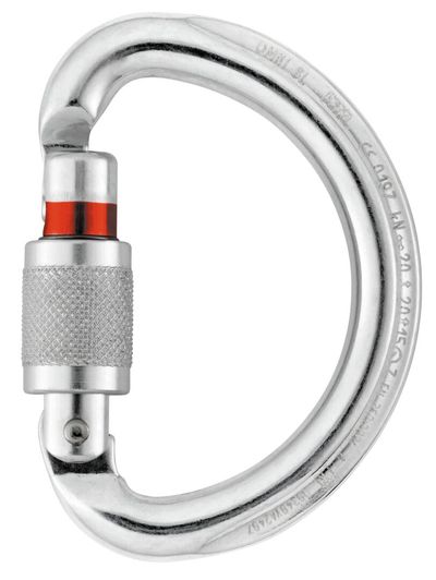 PETZL Omni Screw-lock sulkurengas, kierrelukitus, alumiinia, aukeama 22 mm PETZL Omni Screw-lock sulkurengas, kierrelukitus, alumiinia, aukeama 22 mm
