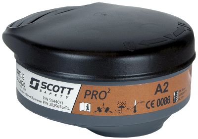 SCOTT PRO2 A2 kaasunsuodatin SCOTT PRO2 A2 kaasunsuodatin