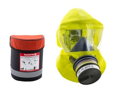 Pakohuppu SUNDSTRÖM SR 77-3 M smoke/chem